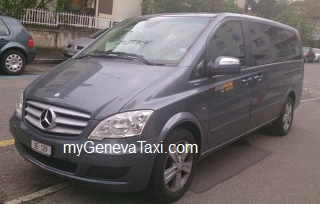 Geneva Taxi Mercedes minivan